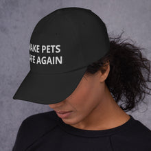 "Make Pets Safe Again" Embroidered Red Hat