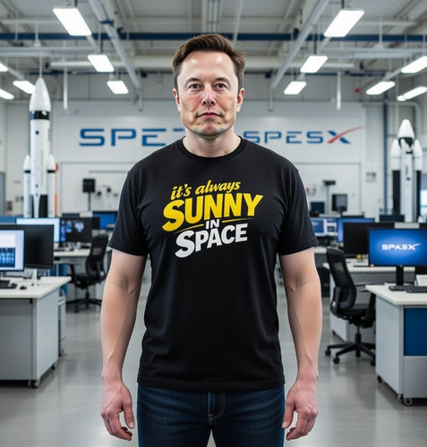 It’s Always Sunny in Space – Minimal Logo Tee