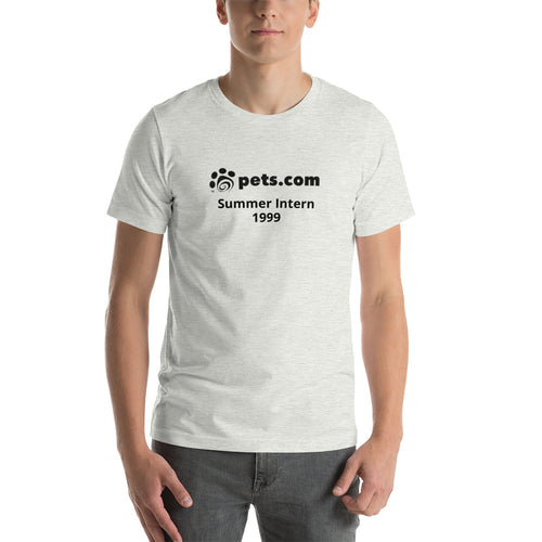 Pets.com Intern Unisex t-shirt