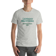 Lehman Brothers Intern Unisex t-shirt